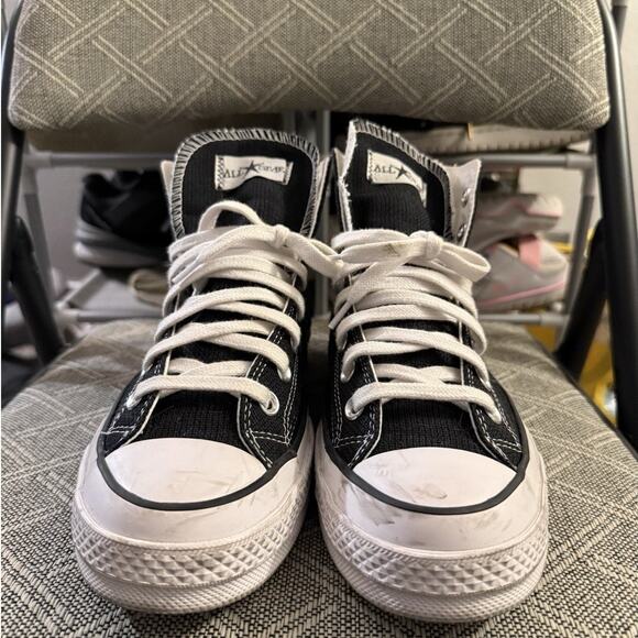Converse - Chuck Taylor / All Star 70 Hi x Stussy Black - Size 8 - Picture 4 of 9